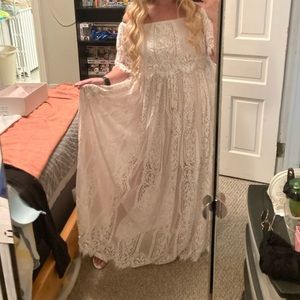 Beautiful Baltic born lace dress! In great condition and only worn once.